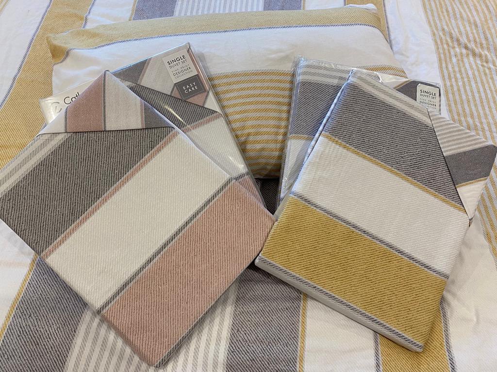 New bedding for PRH Parents Rooms