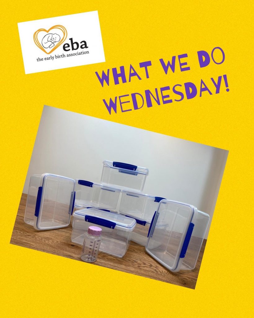 Milk storage containers