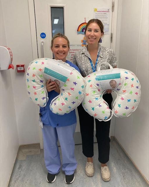 What we do Wednesday 🥰 New nursing pillows