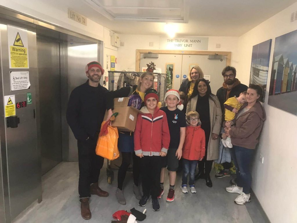 Delivering the christmas stockings 2019